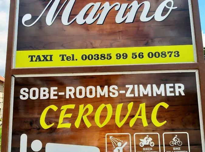 Bedrooms Cerovac Pensjonat 3*
